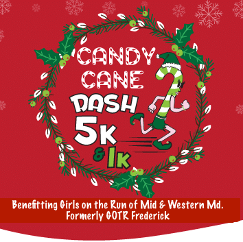Candy Cane Dash 5K Logo