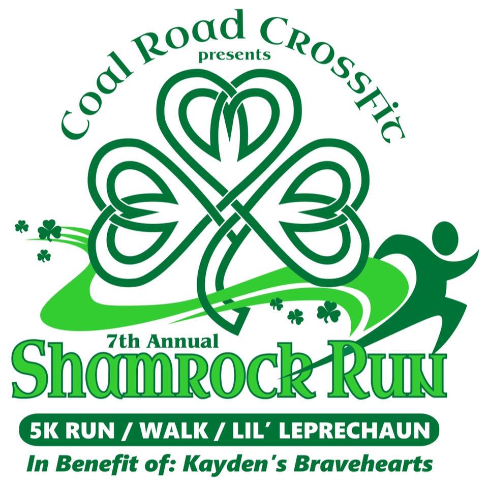 7th Annual Sharmrock Run 5K Logo