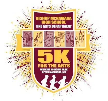 BMHS 5K for the Arts Race Logo