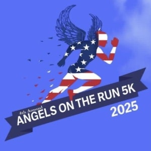 Results Archive 9 2025 Angels on the Run 5K Logo